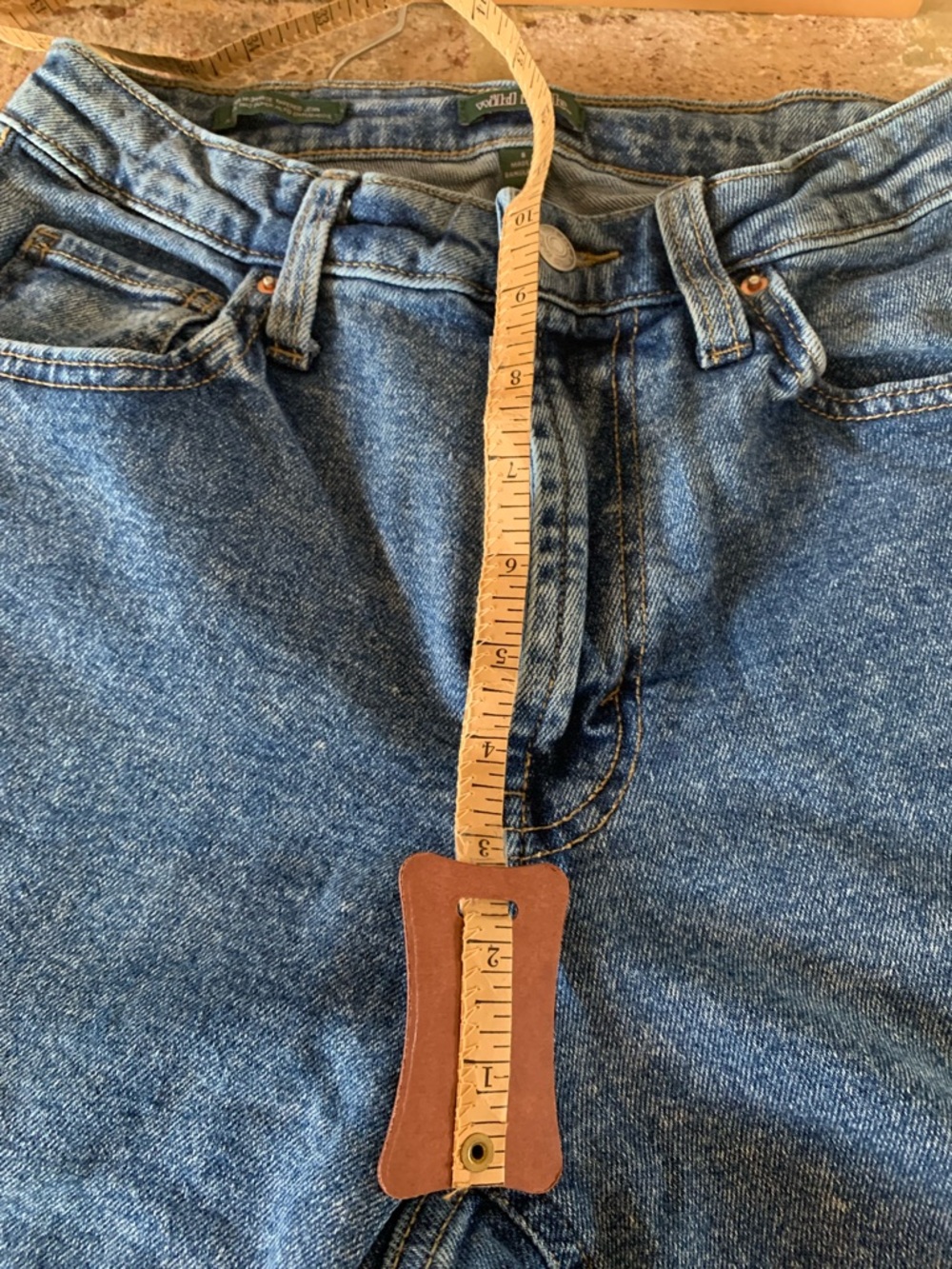 Target | BUNDLE | Women's High Waisted Jeans - Medium and Dark Blue Washes | 6 - Picture 15 of 16